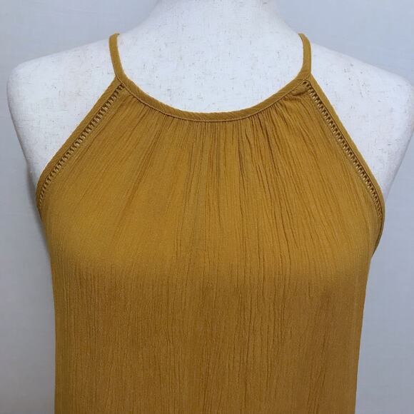 Hippie Rose NWT Gold Tank Top Juniors S - Picture 2 of 9